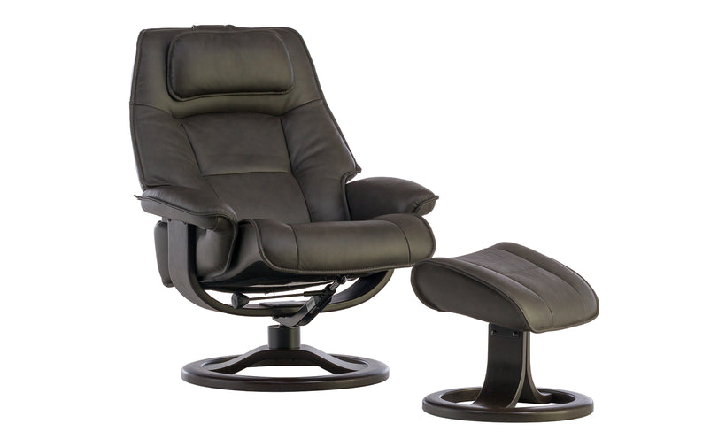 Henrik Storm Chair and Ottoman (Large)